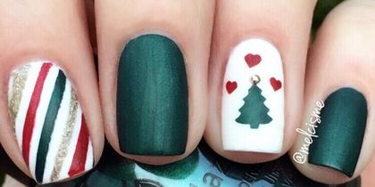 38 Ultimate Christmas Manicure Ideas To Try Styleoholic