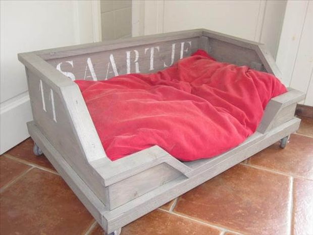 11 Diy Pallet Dog Bed Ideas