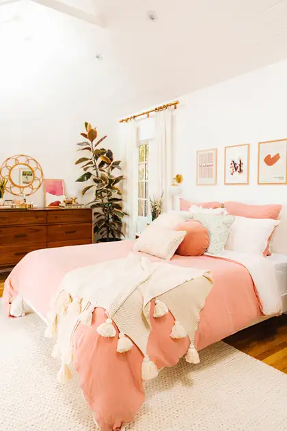 Colores para pintar un dormitorio de mujer o femenino