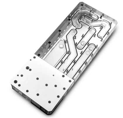 custom water distribution block