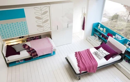 space saving kids bedroom