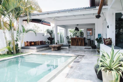 Modern Bali Retreat With East Influenced Decor