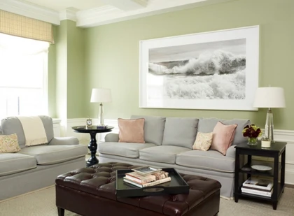 37 Green And Grey Living Room Decor Ideas