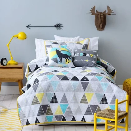 30 Timeless Geometric And Graphic Bedding Ideas