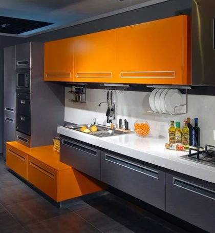 27 Cheerful Orange Kitchen Decor Ideas