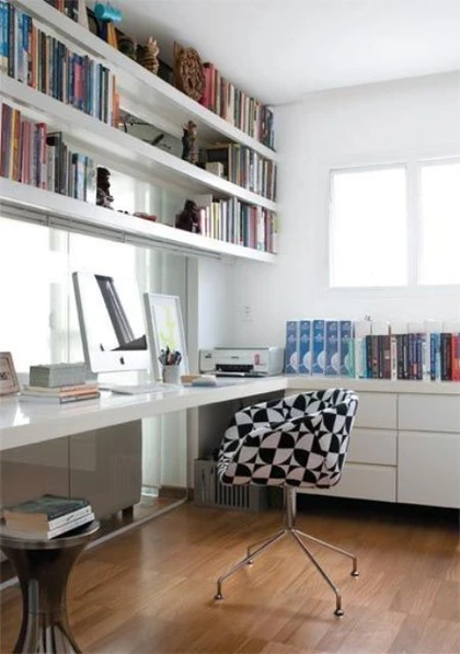 25 Home Office Shelving Ideas For Smarter Organization