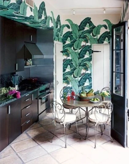 25 Inspiring Tropical Kitchen Decor Ideas