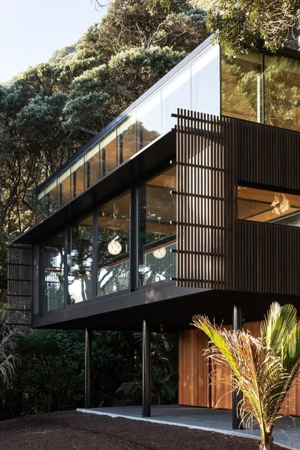 Get Wallpaper Contemporary Home On Stilts To Enjoy The Views For iPhone