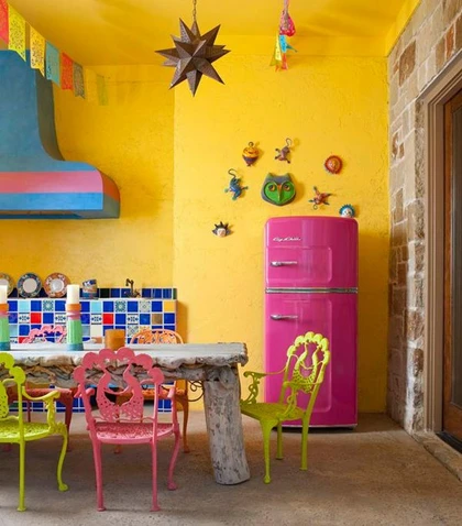 57 Bright And Colorful Kitchen Design Ideas