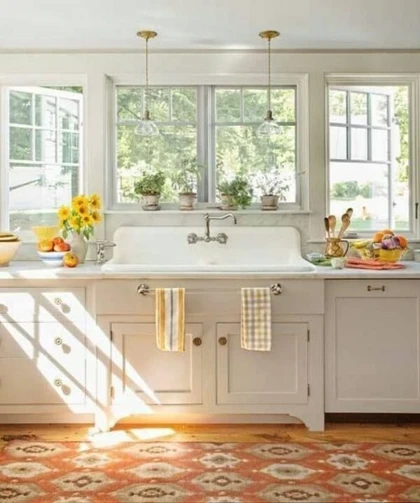 35 Cozy And Chic Farmhouse Kitchen Décor Ideas