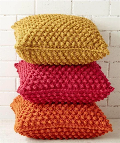 18 Beautiful Free Crochet Pillow Cushion Patterns