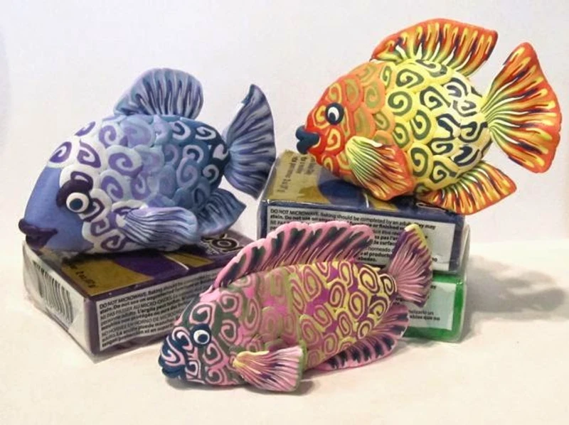 Polymer Clay Fish Tutorial