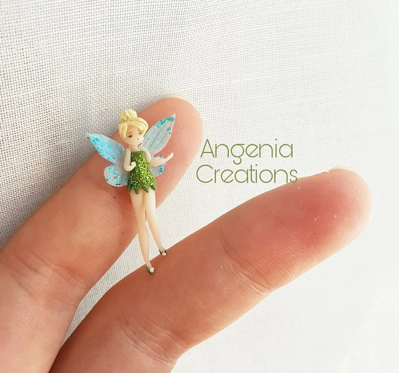 mini tinkerbell figurines