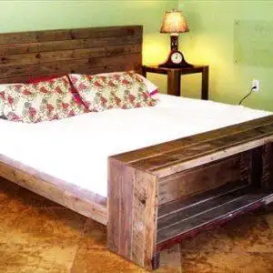 Diy Pallet Platform Bed 101 Pallets