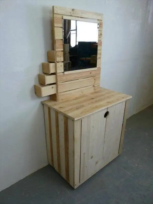 accent pallet dresser