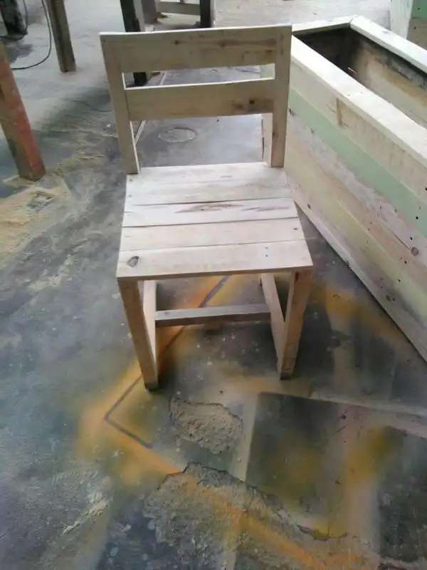 pallet chair