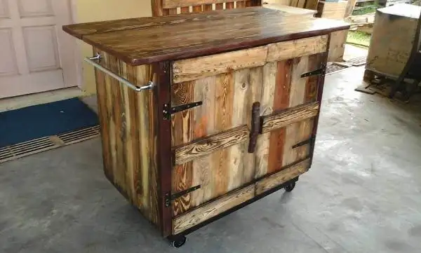 diy pallet kitchen island table