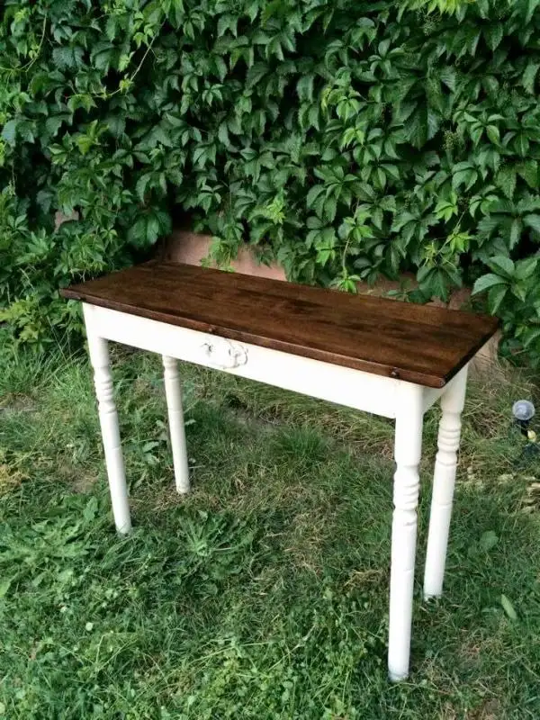 pallet entryway table